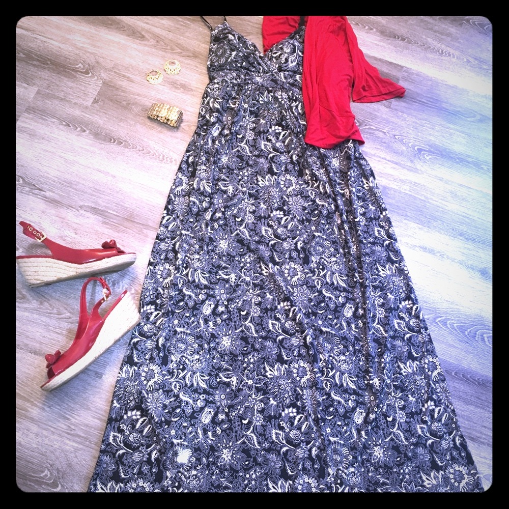 Black and white maxi dress - Derek Heart size L